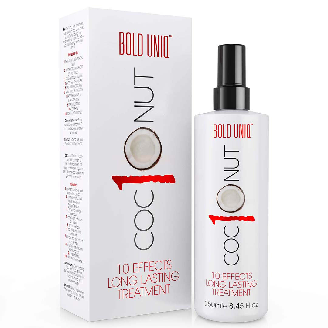 Coconut Leave In Heat Protectant Spray